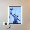Lord Shiva poster for LED GlowFrame