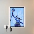 Lord Shiva poster for LED GlowFrame