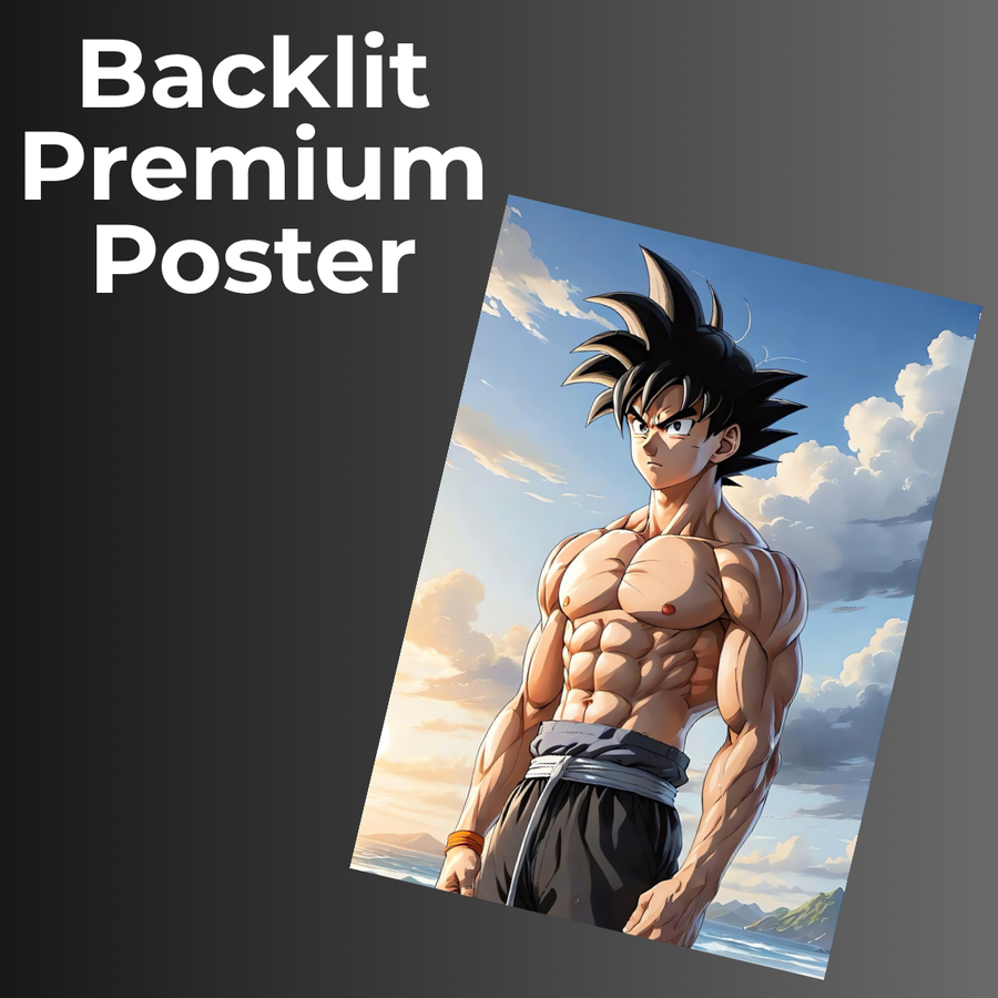 Backlit premium poster for LED GlowFrame