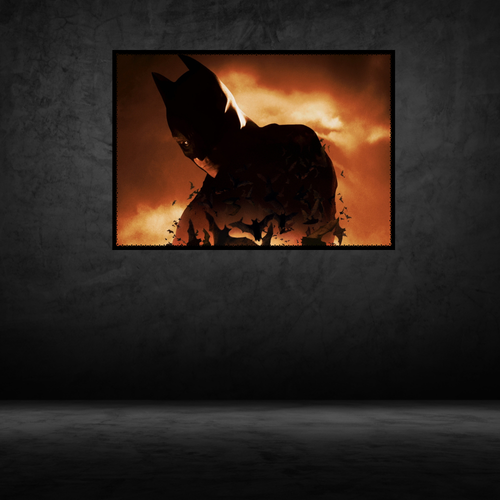 Batman - LED Glow Frame