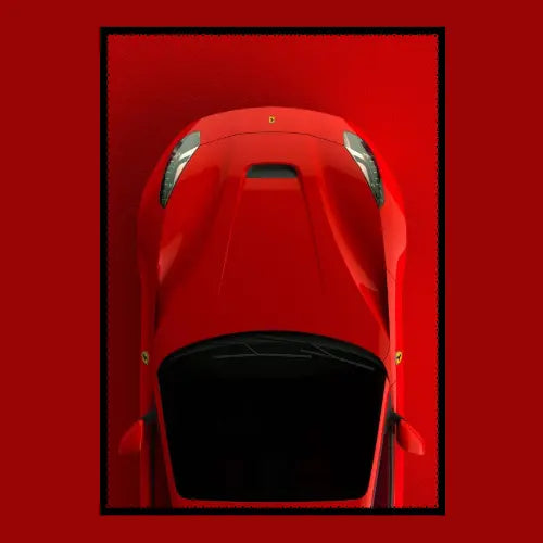 Ferrari 485 italia Car Poster