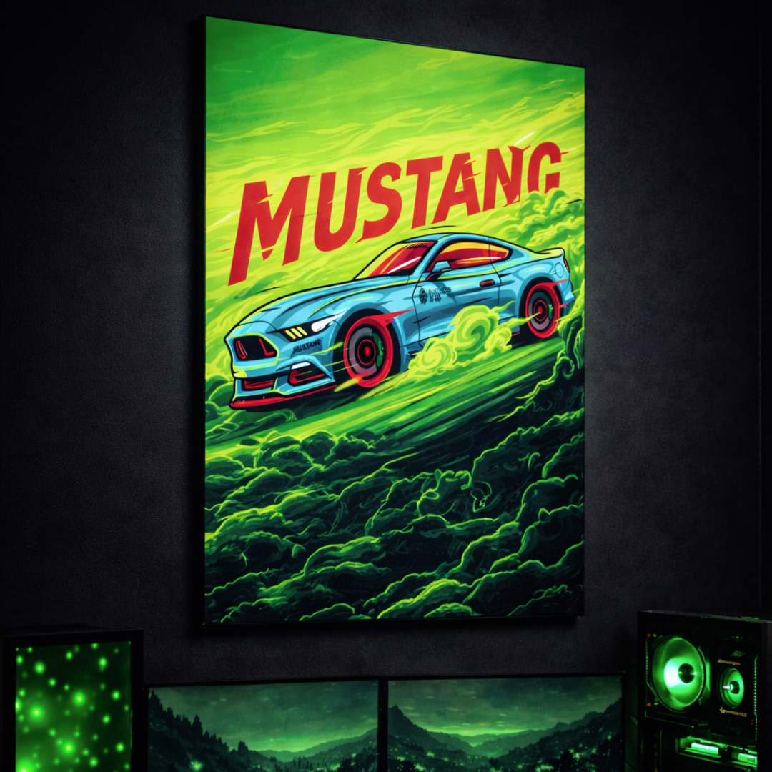 Mustang - Glow Frame