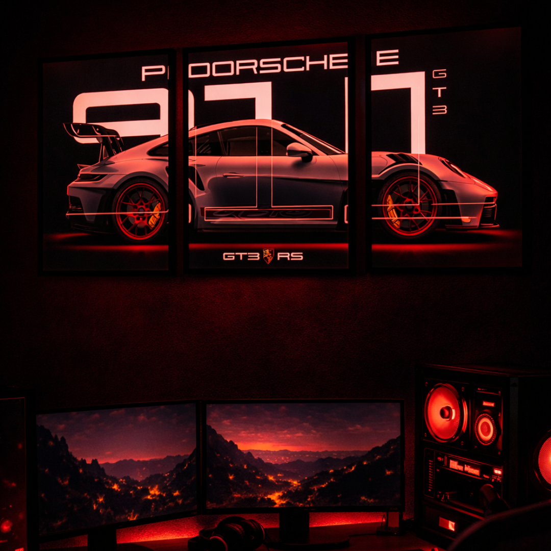 Porsche 911 - Glow Frame